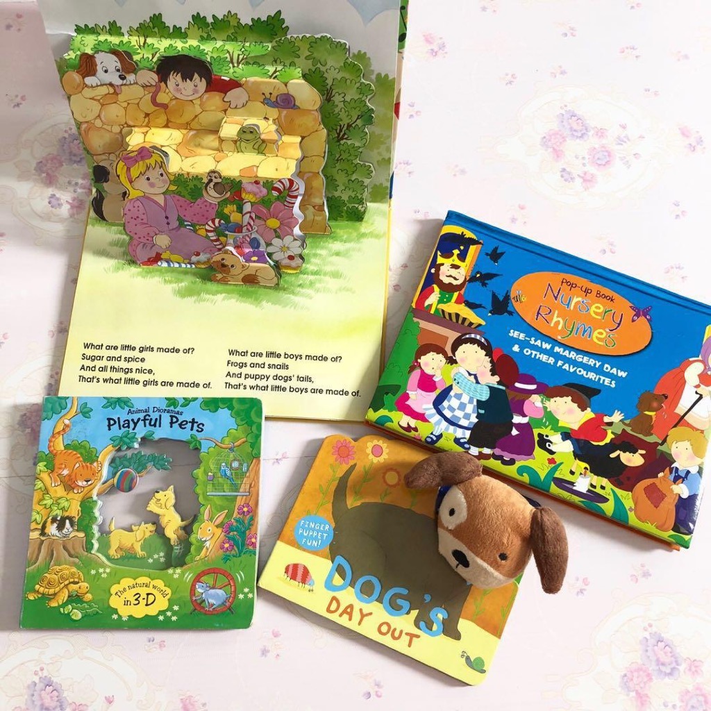 Preloved Pop Up 3D Book