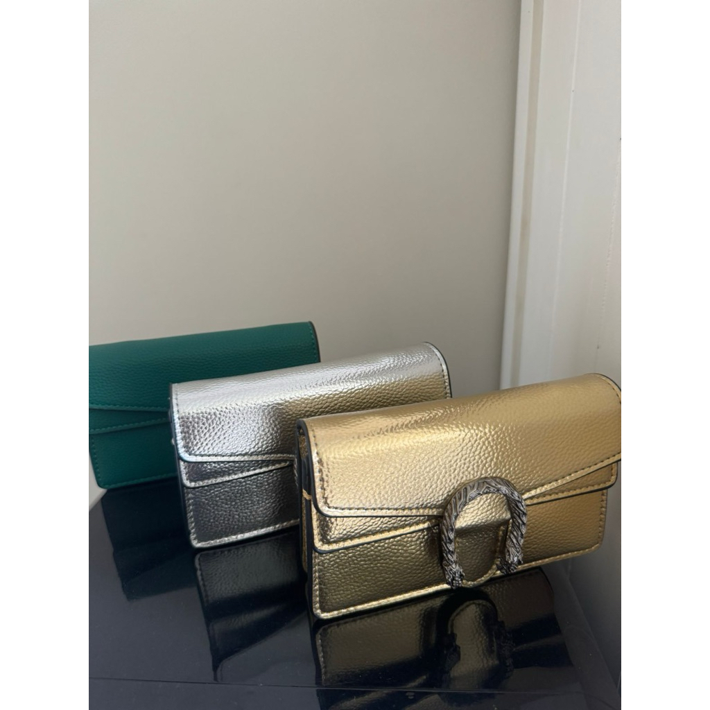 GUCCI DIONYSUS PVC SUPER MINI SZ 16 SLING BAG