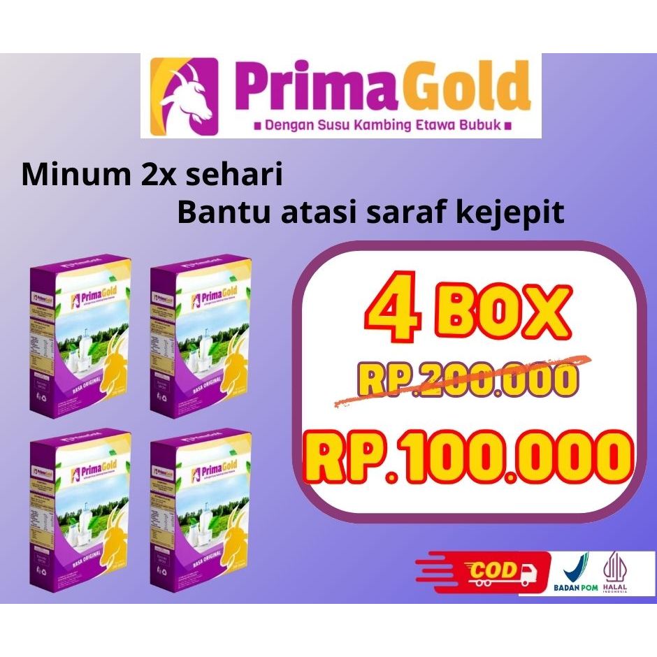 

SUSU ETAWA PRIMAGOLD MURAH 100K DAPAT 4 BOX