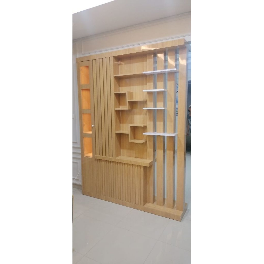 partisi sekat ruangan minimalis elegan murah