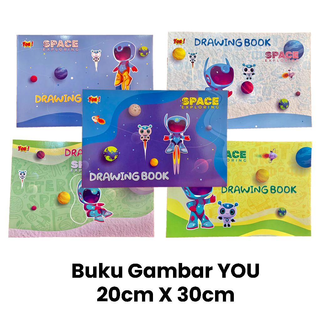 

TBMO (PACK - ISI 10PCS) BUKU GAMBAR 20X30 YOU! KIKY AA62714