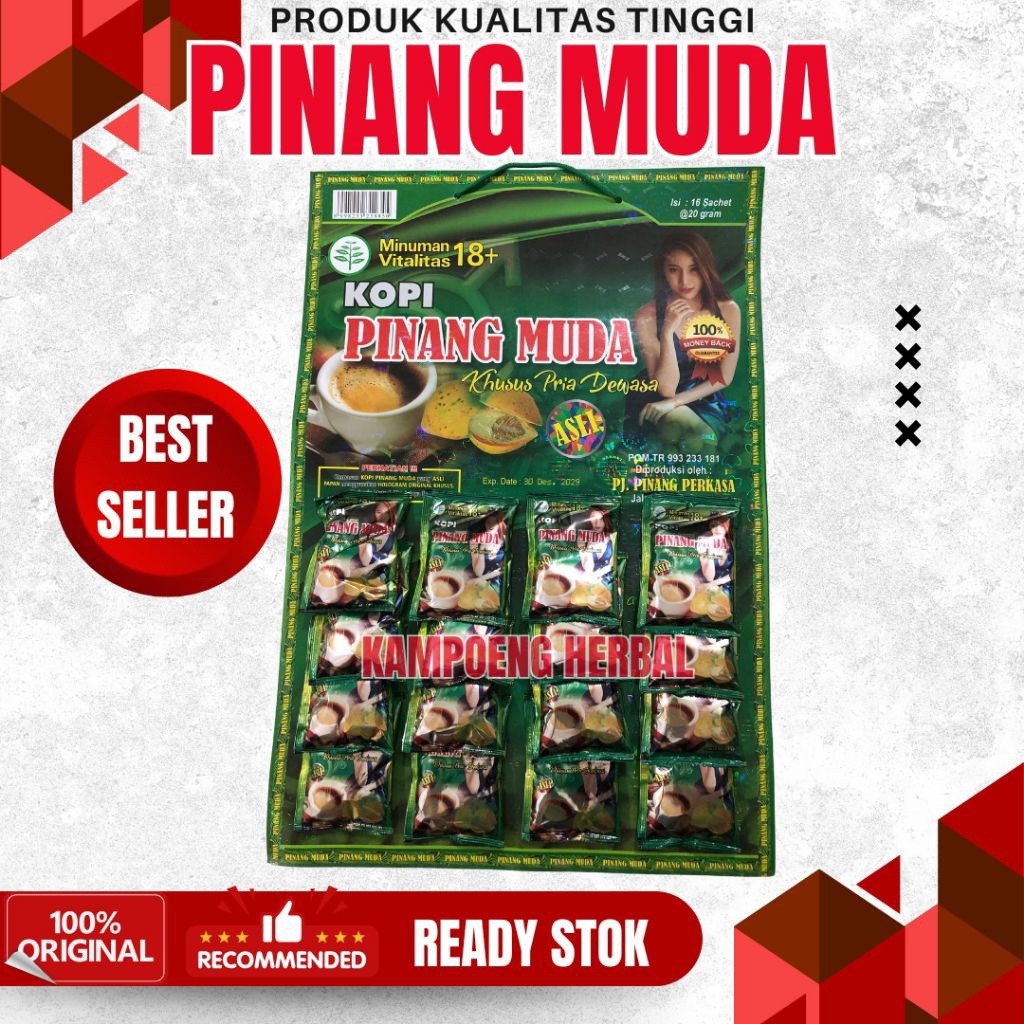 

Pinang Muda Kopi Papan Original 100%