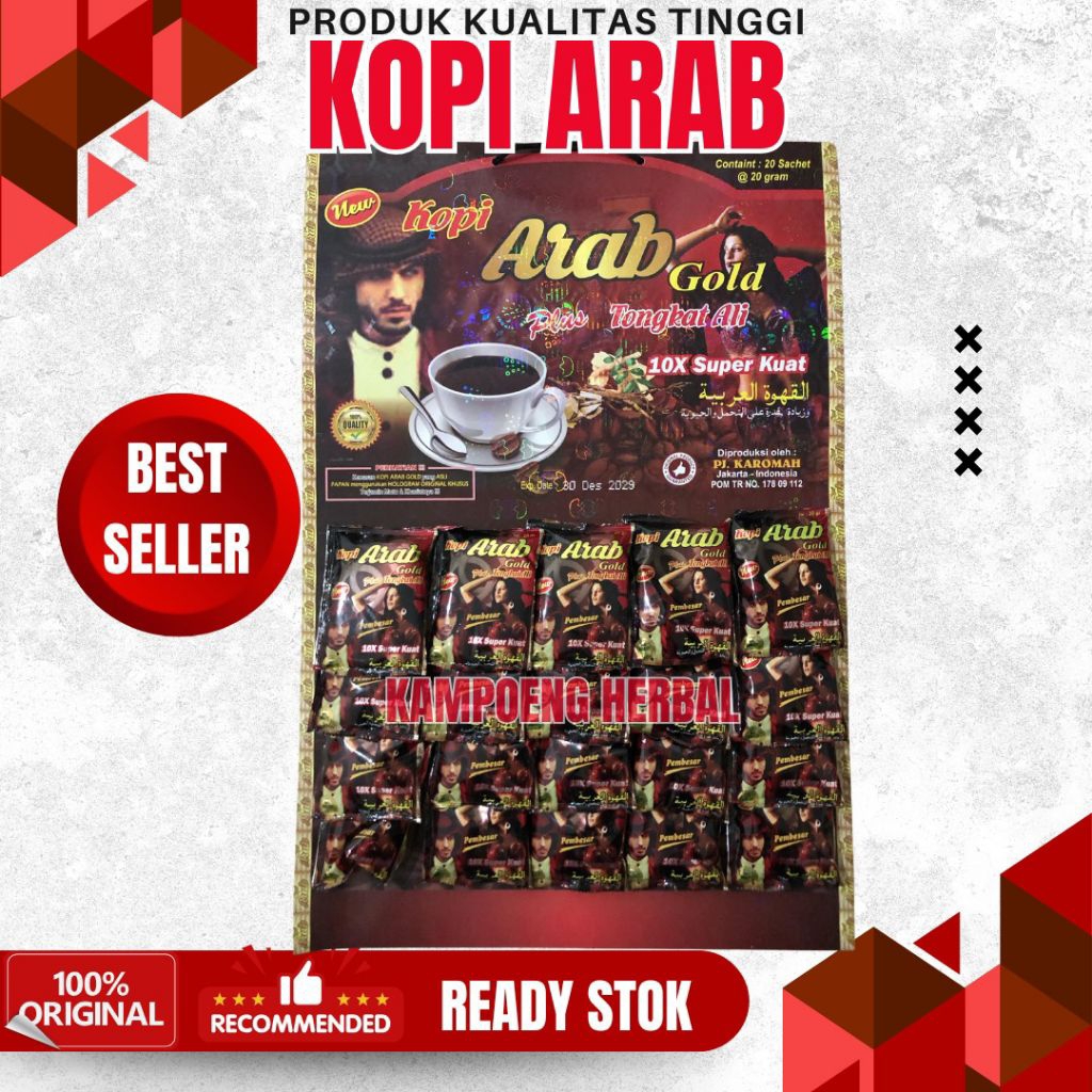 

Kopi Papan Arabika Gold Original Isi 20 Sachet