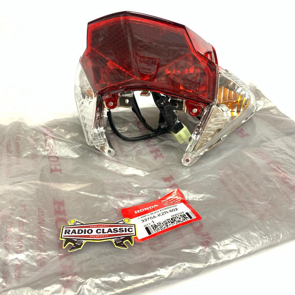 Reflektor Lampu Belakang Light R Comb Set Honda Vario 125 FI Old Bohlam 2012-2015 OriAhm 3370AKZR602