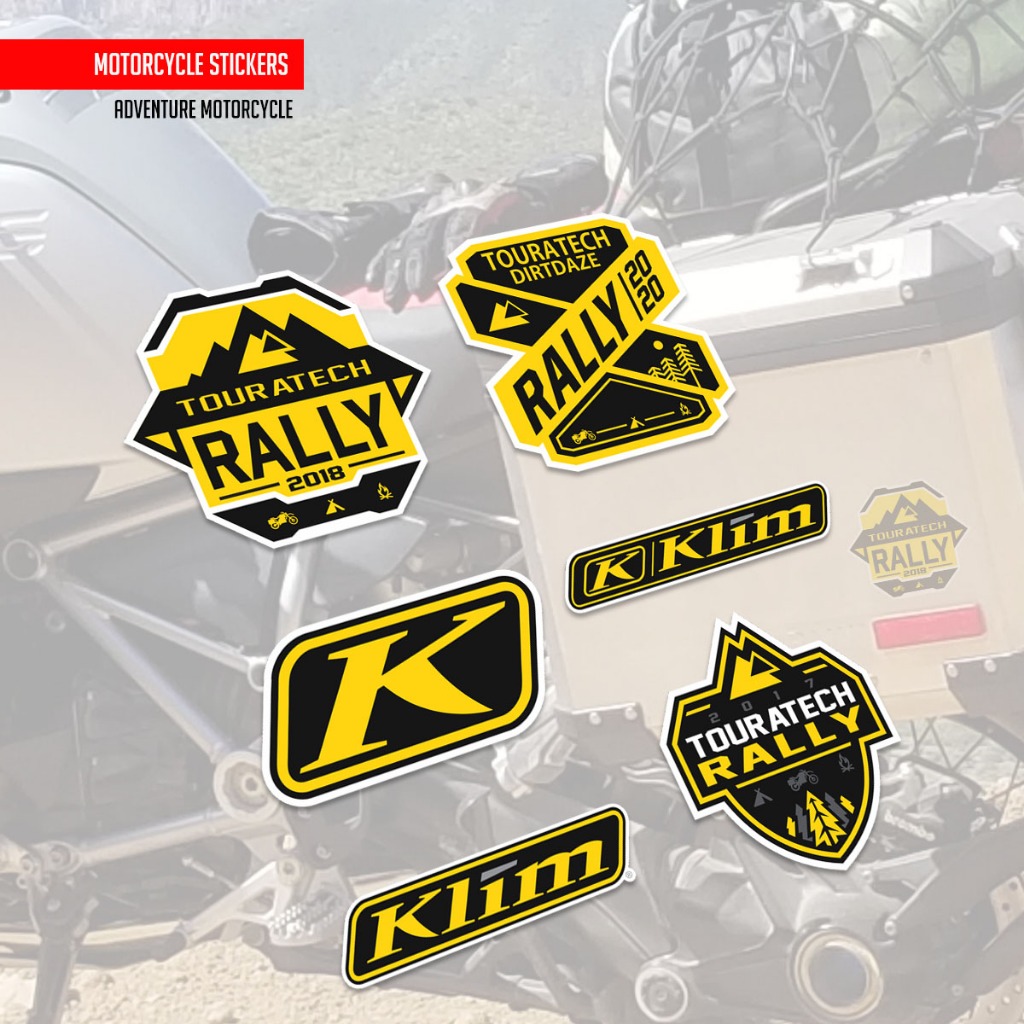 Sticker Variasi Box Motor Adventure gs crf wr155