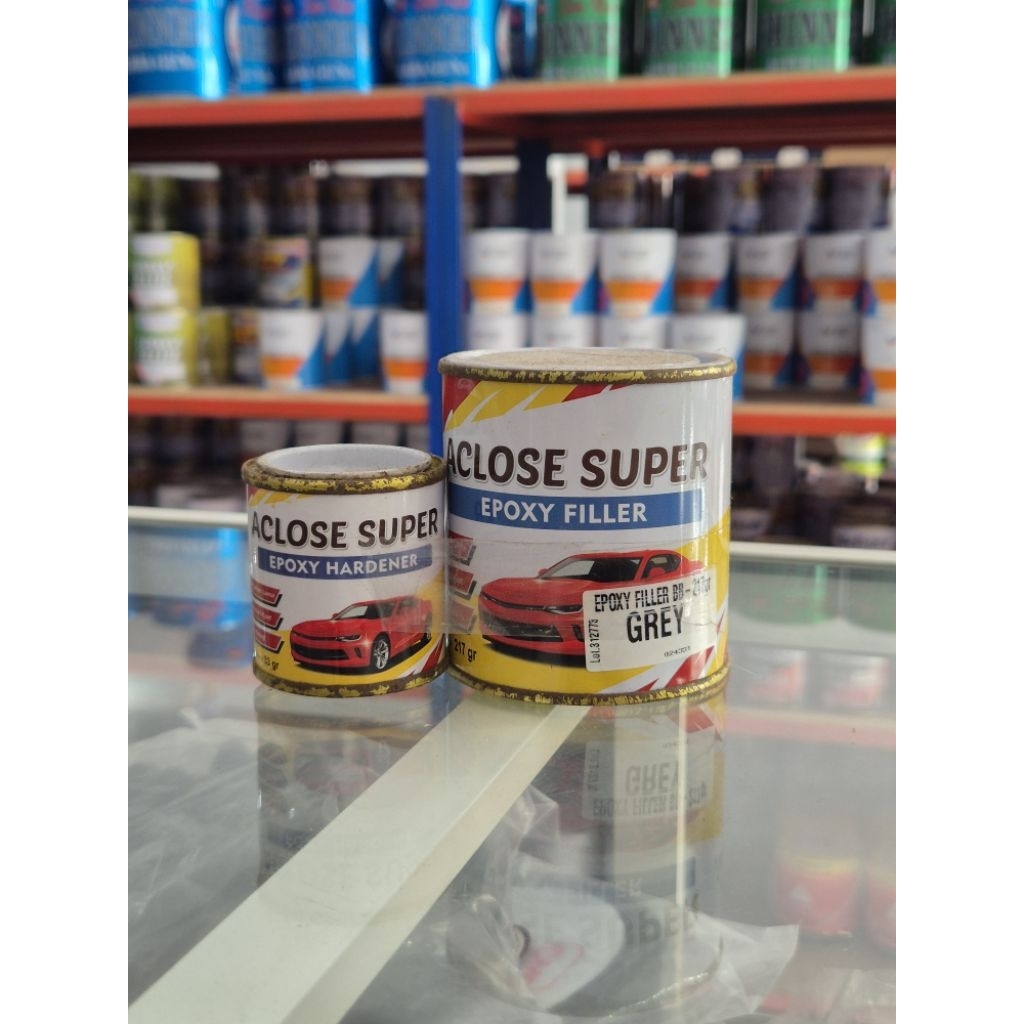 Aclose Epoxy Filler 250 Gram / Cat Dasar Mobil / Cat Dasar Kayu