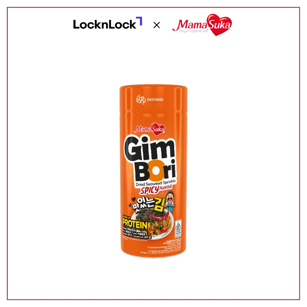 

LocknLock x MamaSuka Gim Bori Nori Tabur Spicy 25Gr