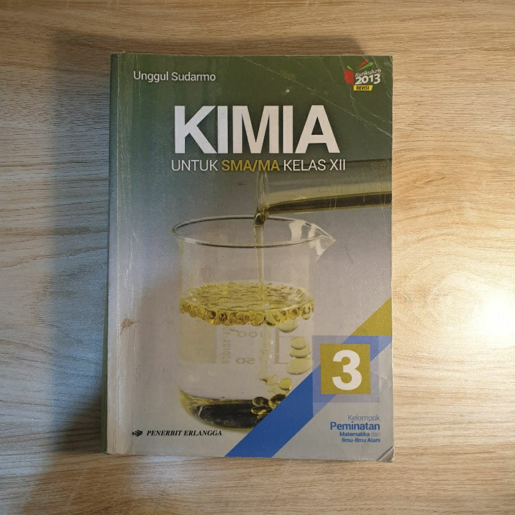 Buku Kimia SMA kelas 12 - Erlangga