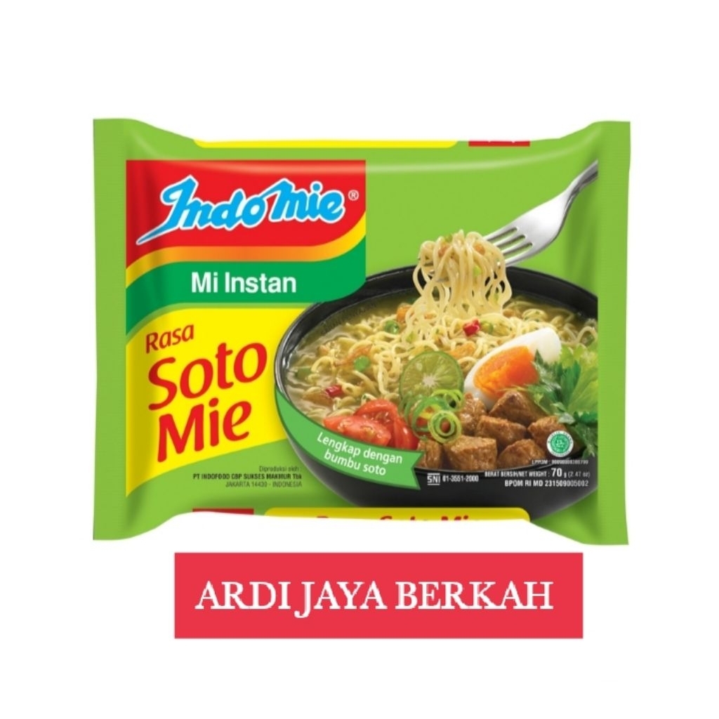 

Indomie Mi Instan Soto Mie 70g