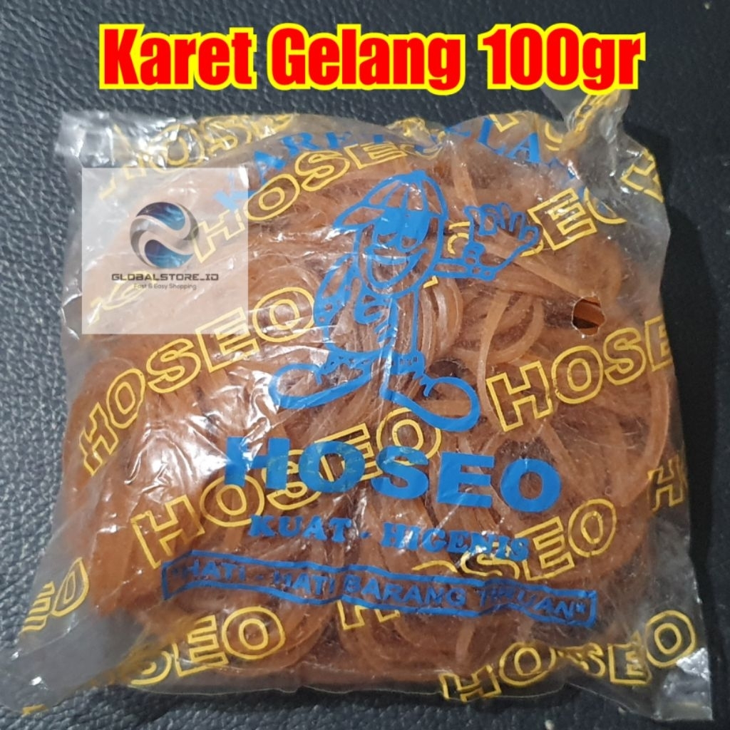 

Karet gelang per bungkus 100gr