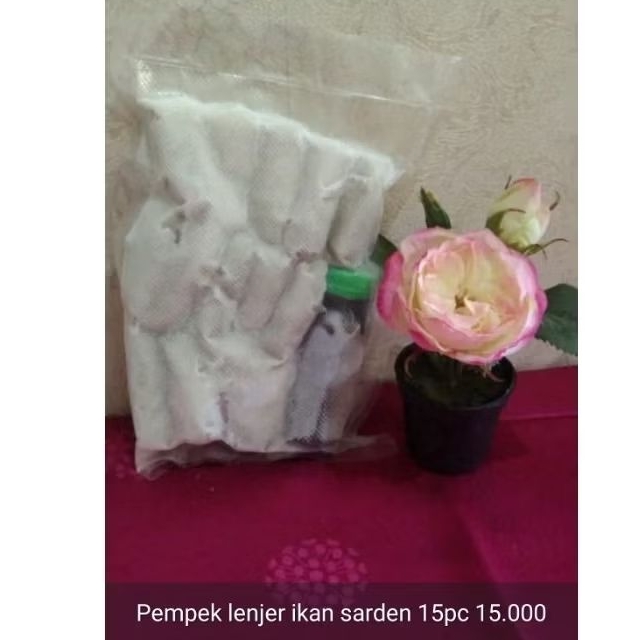 

pempek 1000an,ikan japu sarden,15pc,lemak nian