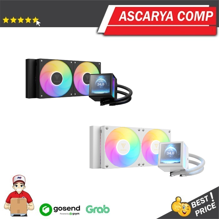 AIO GAMDIAS CHIONE P5-240 DIGITAL ARGB | 240mm Liquid Cooler for Intel / AMD