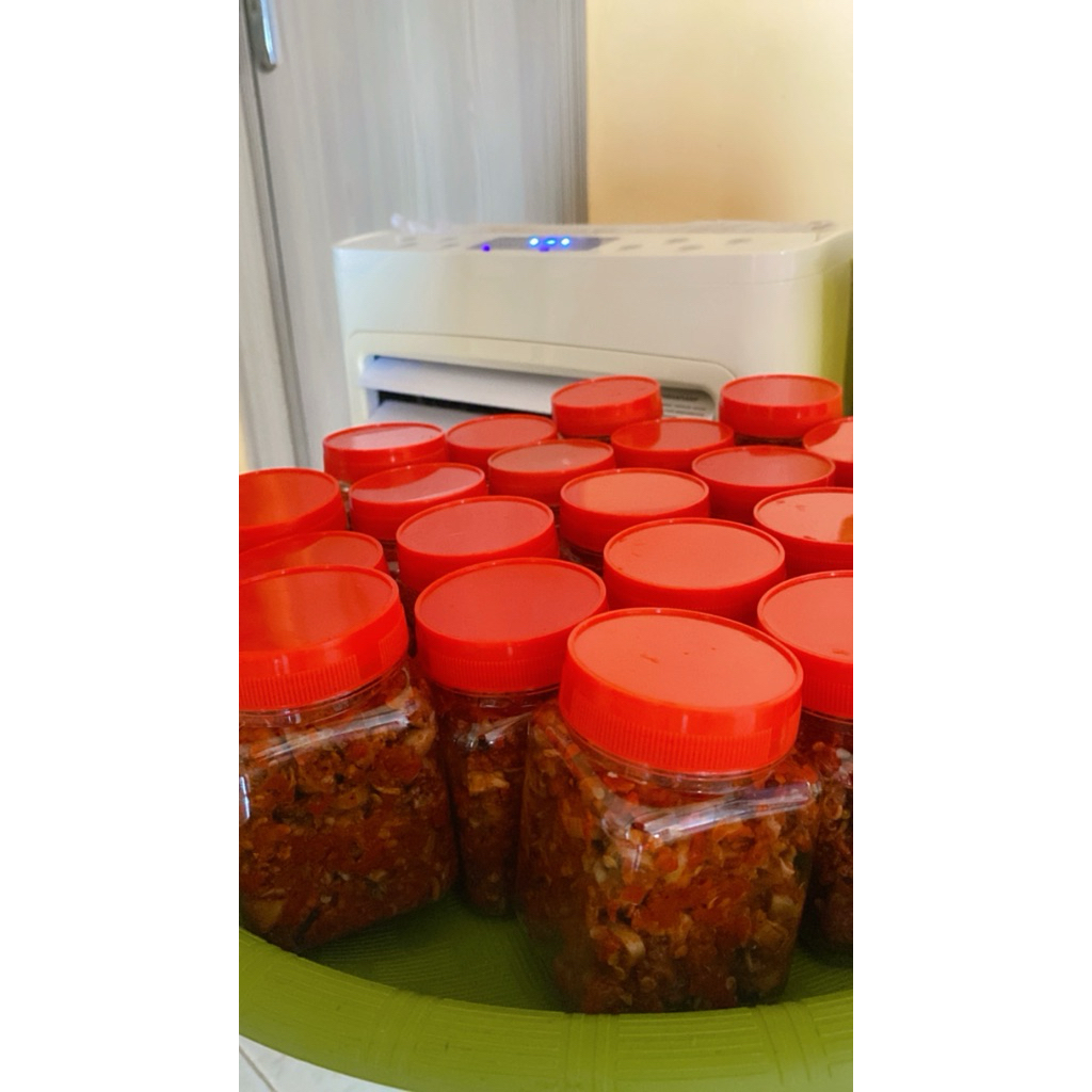 

sambal cumi asin dan sambal bawang