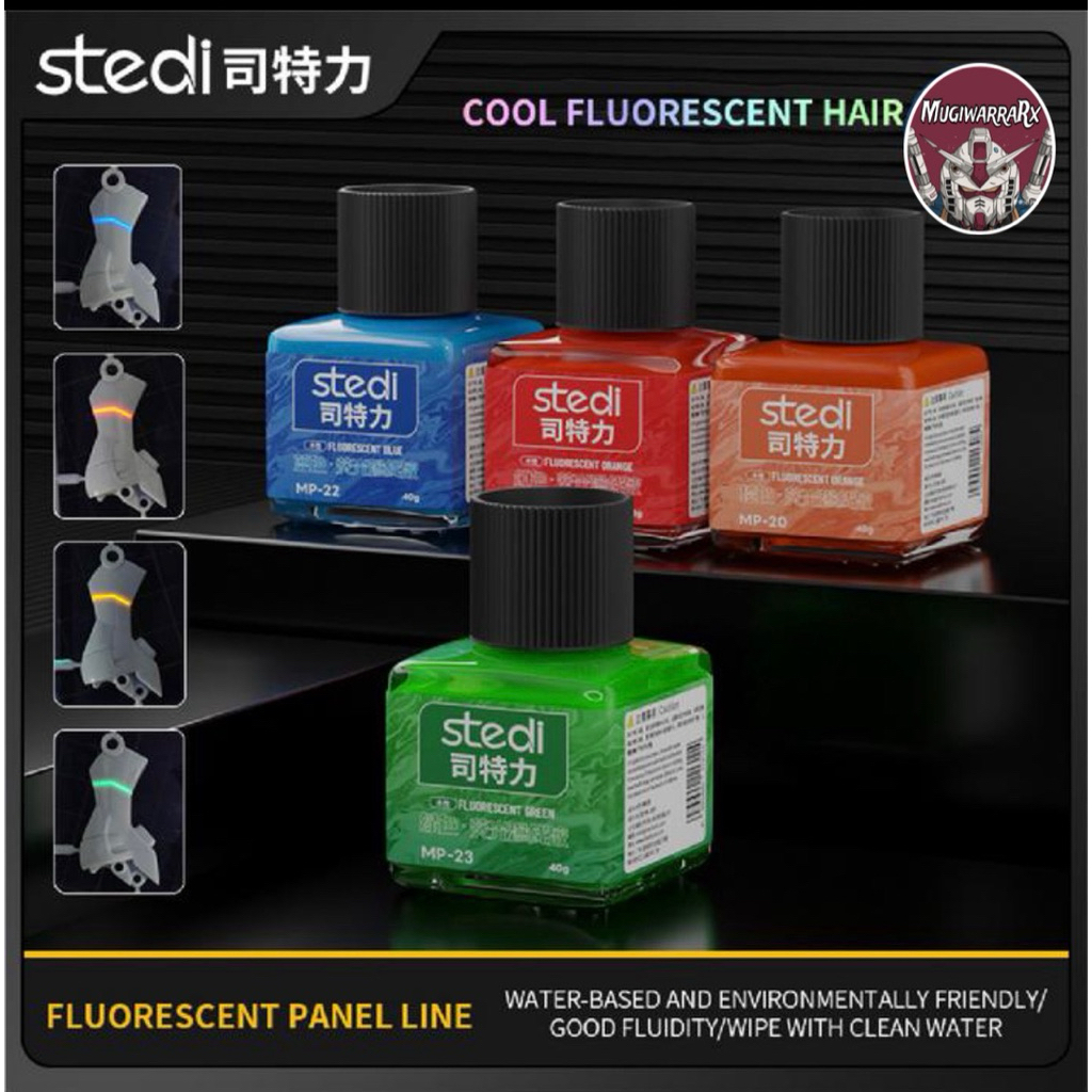 Stedi modeling fluorescent panel line accent gundam tools kit