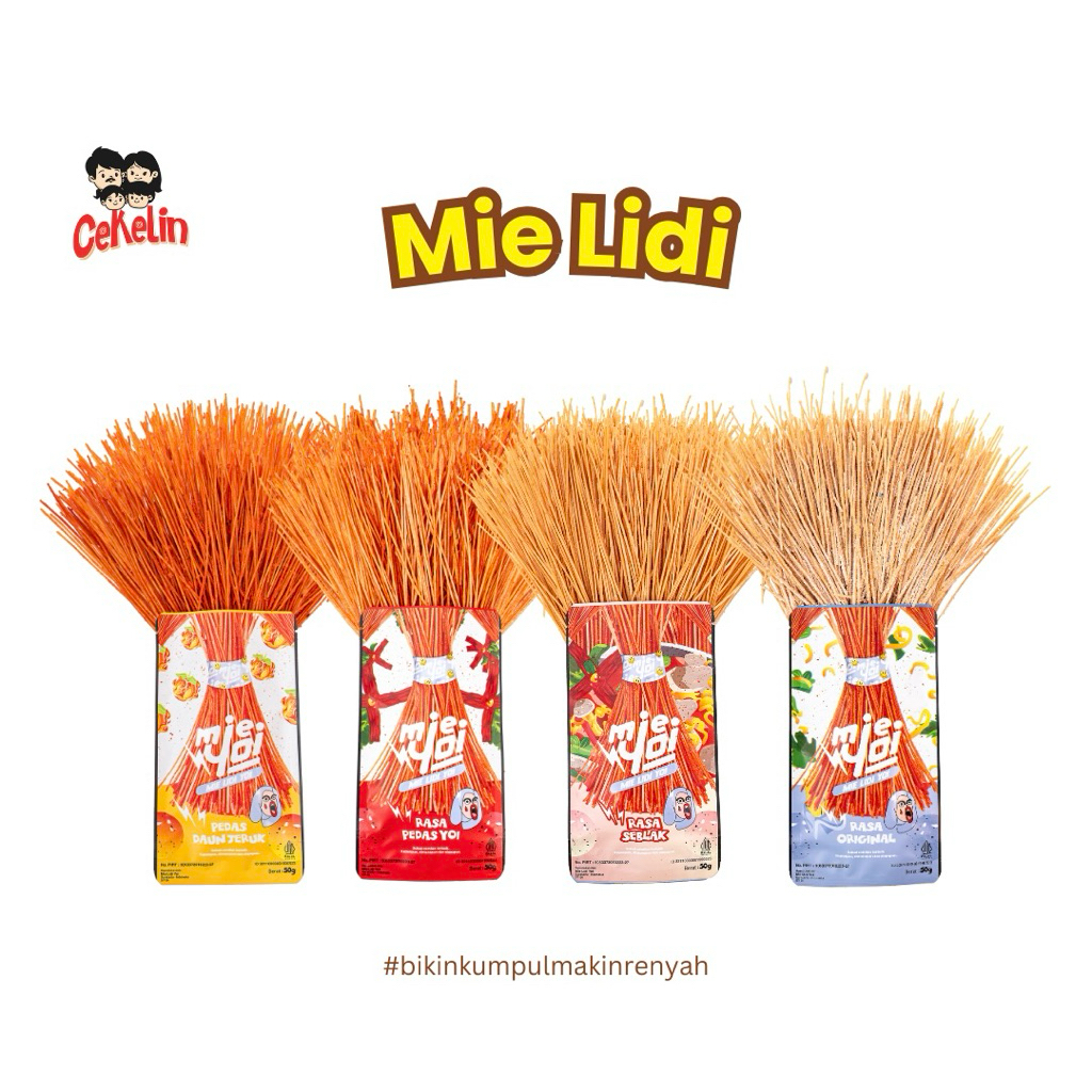 

Cekelin Mie Lidi Yoi