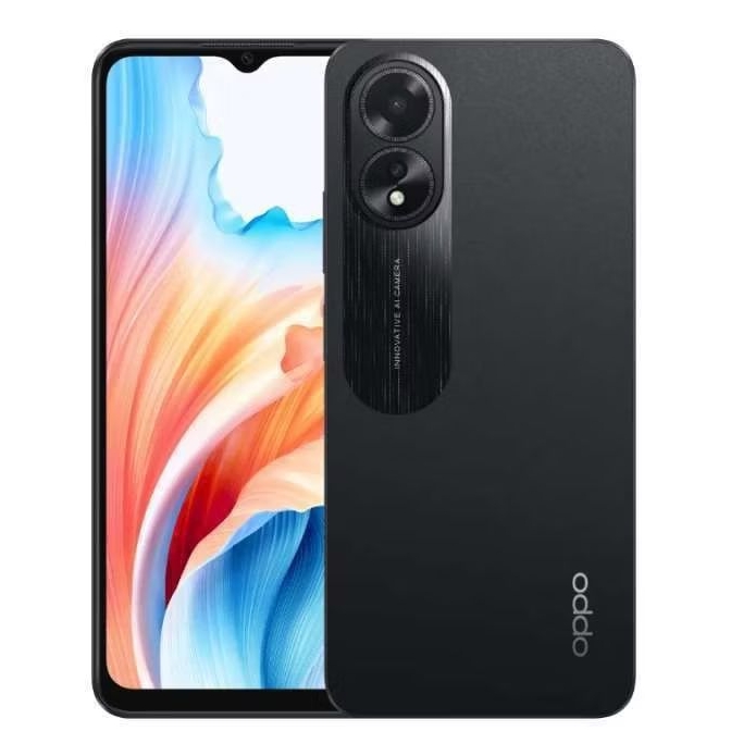 HP OPPO A18 4/128 GB GARANSI RESMI - NEW SMARTPHONE OPPO A18 RAM 4GB INTERNAL 128GB