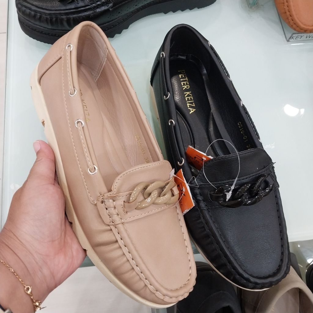 PETER KEIZA❗️sepatu flat loafer wanita moccasin