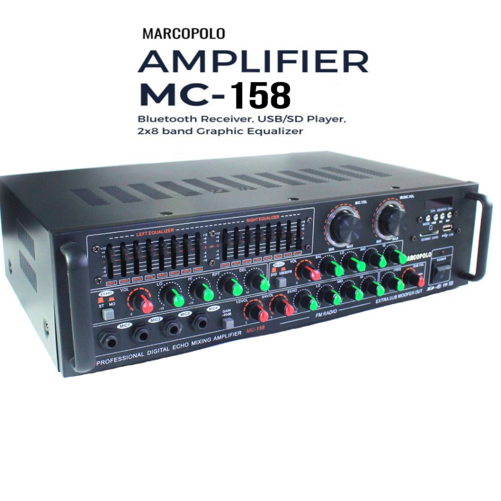 Power Amplifier Marcopolo MC - 158 (600watt)