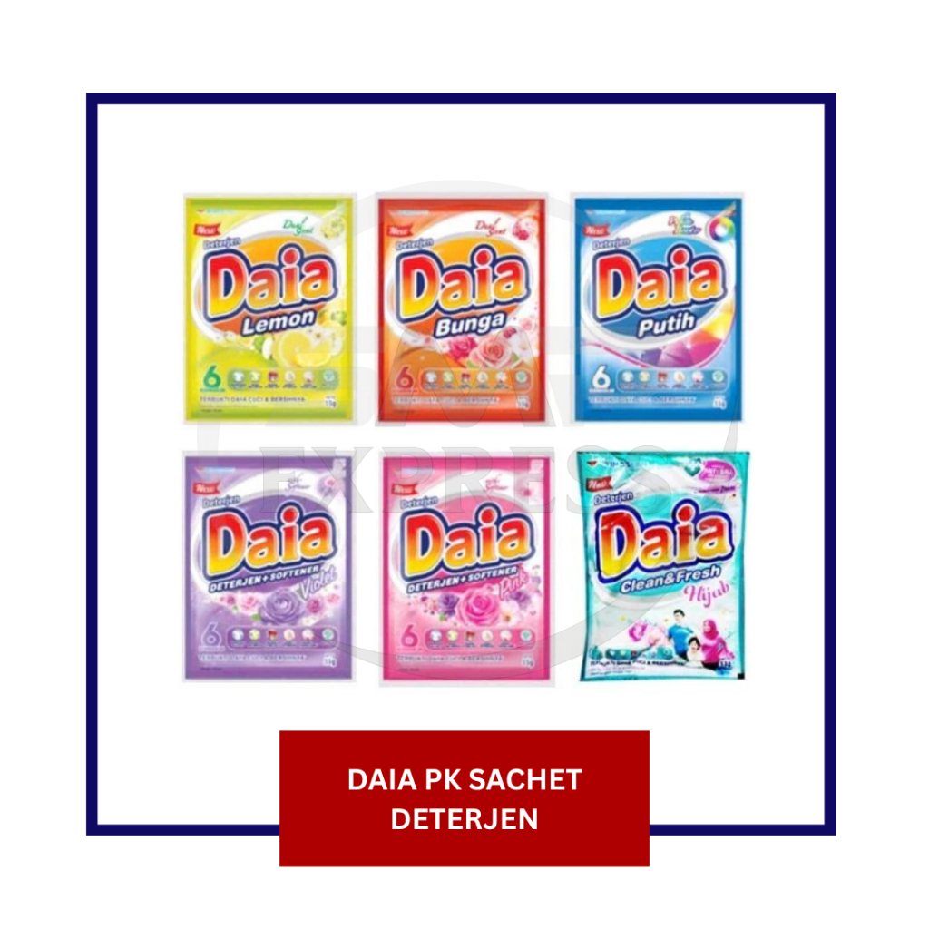 Daia PK Sachet Deterjen RENCENG