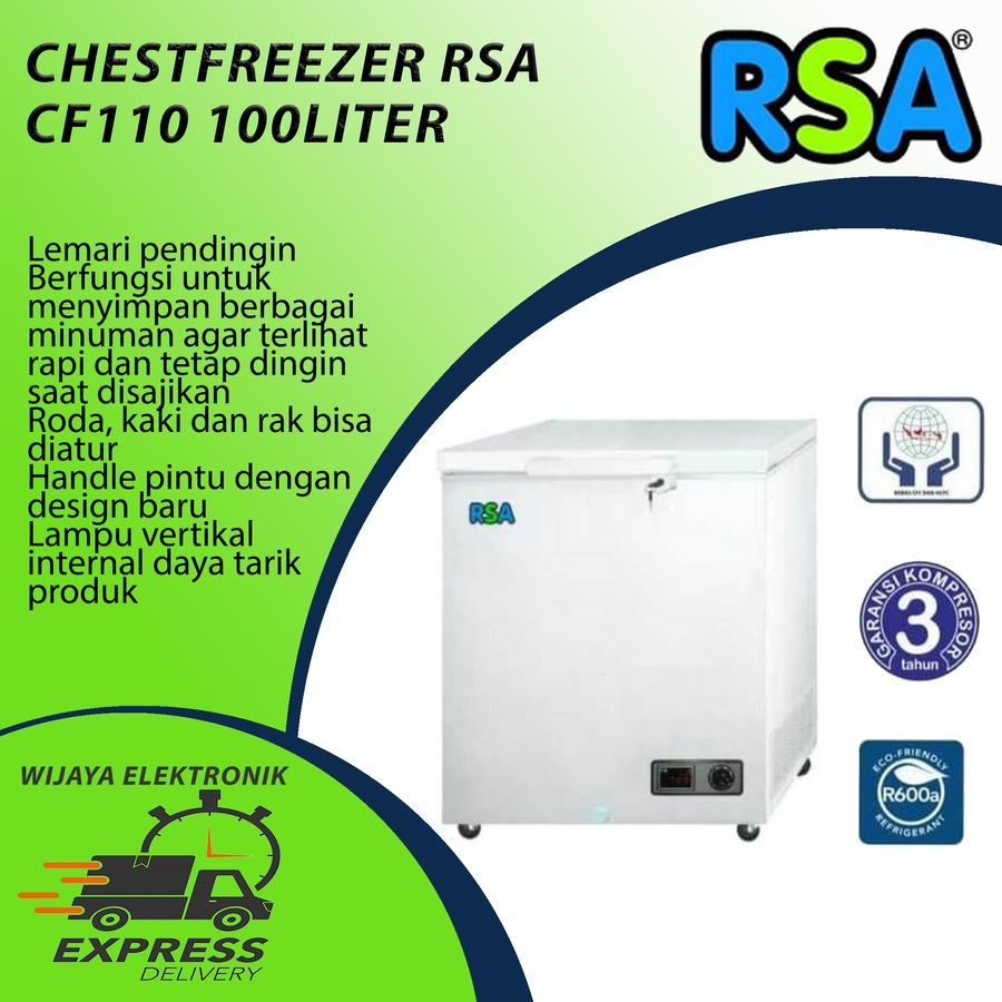 Chest Freezer RSA CF110 - Freezer Box 96 Liter RSA CF 110