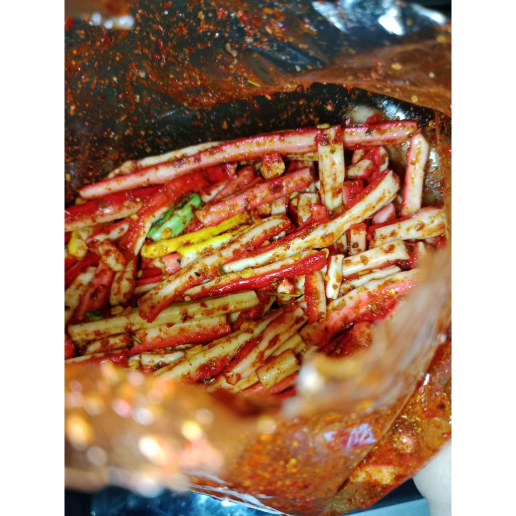 

kerupuk seblak beton/seblak beton