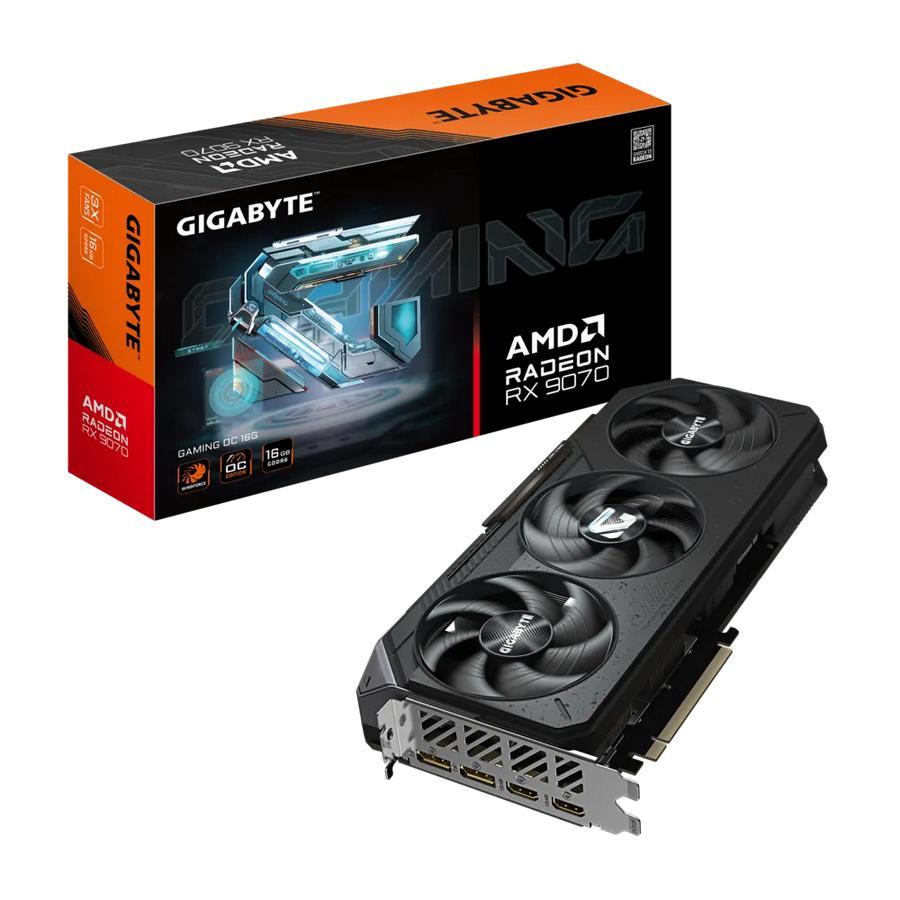 GIGABYTE Radeon RX 9070 16GB GAMING OC