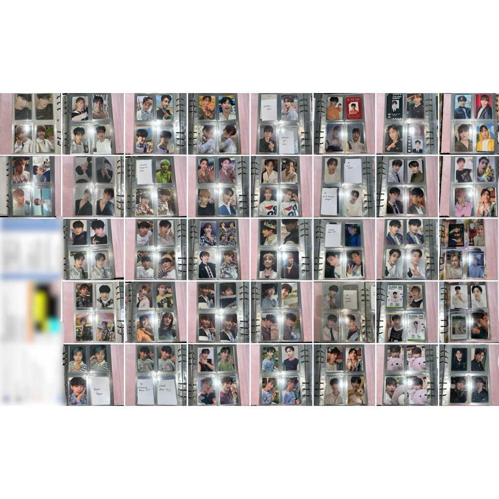 photocard seventeen svt dk dokyeom wonwoo vernon dino seungkwan mingyu jun henggarae semicolon secto