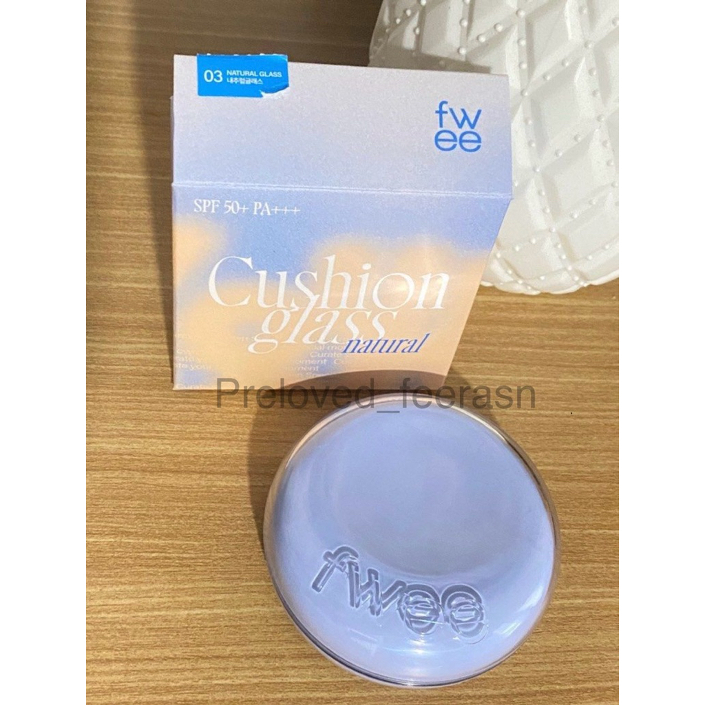 [Preloved] Fwee cushion natural glass