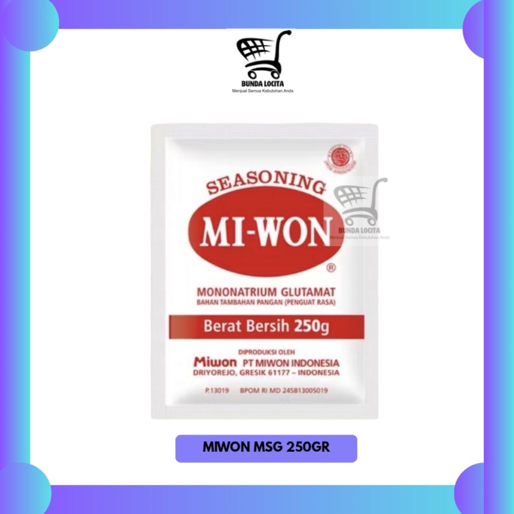 

Miwon MSG 250gr