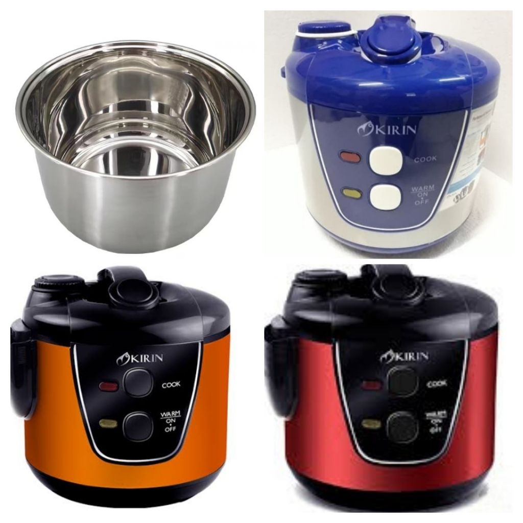 (PANCI SAJA) Innerpot Panci Stainless Steel Untuk Magic Com Kirin KRC 389