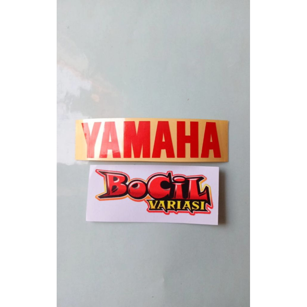 Stiker Yamaha CVT Untuk CVT motor Mio sporty, Mio smile, Mio J,  Mio iM3