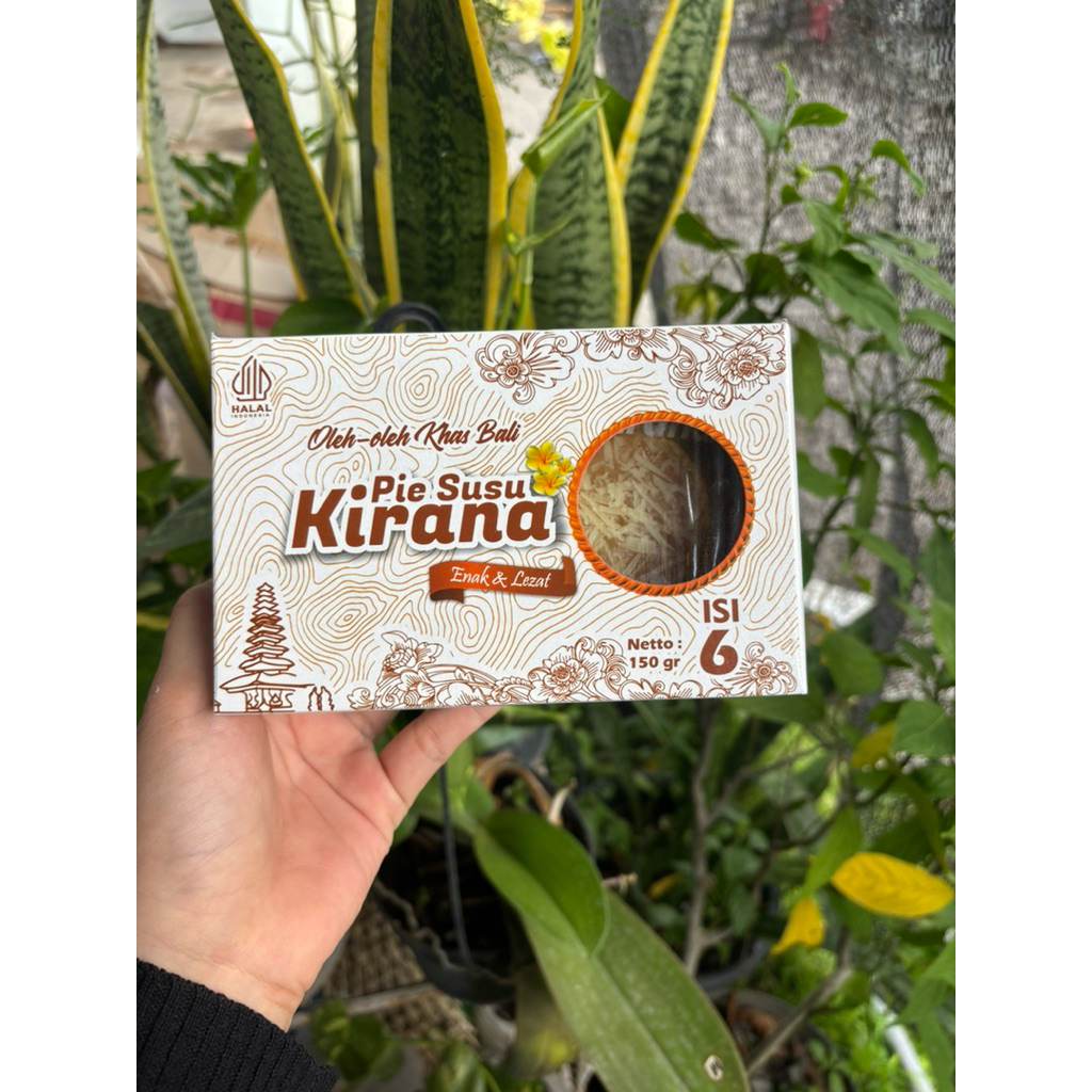 

PIE SUSU KIRANA ISI 6 PCS || FREE PACKING KERDUS + BUBBLE WARP || OLEH OLEH KHAS BALI