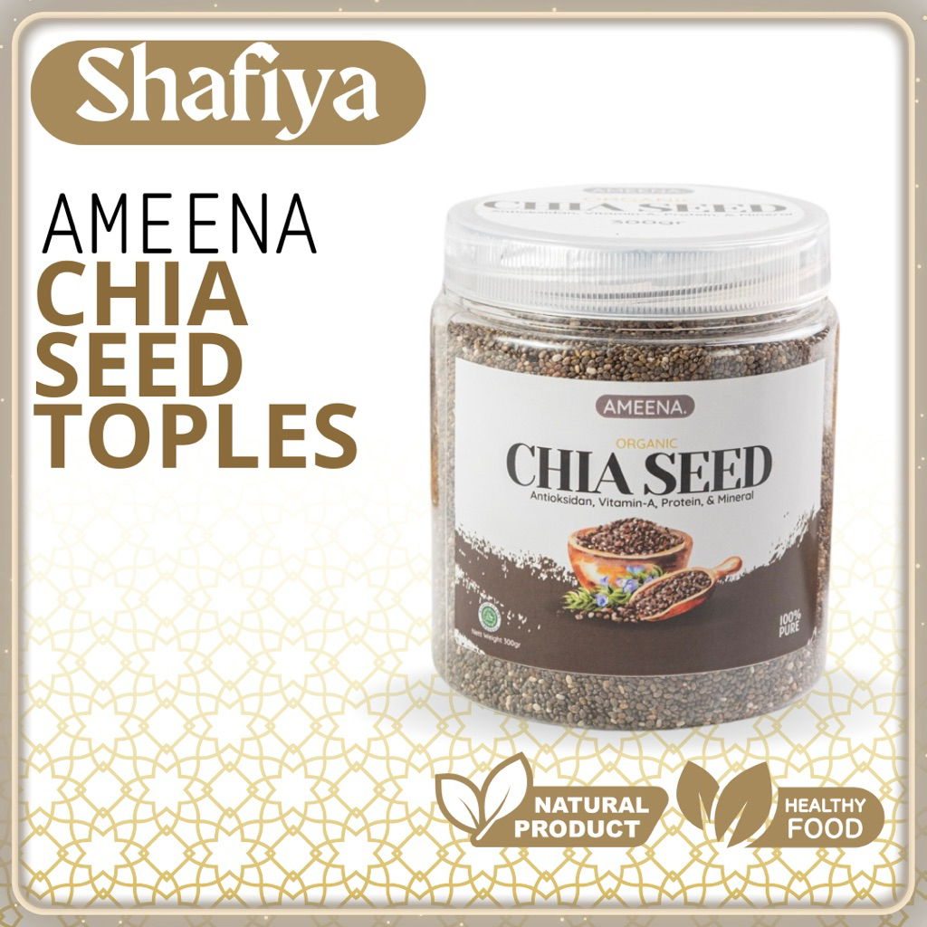 

[ TOPLES ] Chia Seed Organic Mexico Premium Quality 300GR