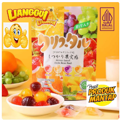 

Lianggui Soft Candy Permen Lunak Mix Fruit (1pak 108gr)
