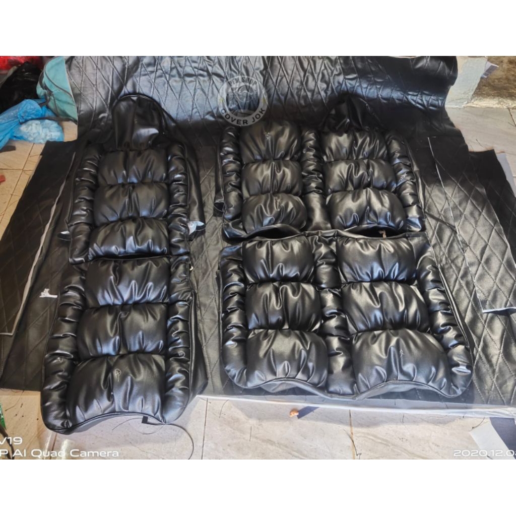 Sarung jok mobil truk sofa Elf giga, Canter, Ragasa, Elf macan, Isuzu, Dyna, dll