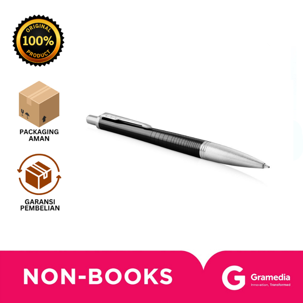 

Gramedia Bali - Parker Urban Premium Ebony BP M.BLK
