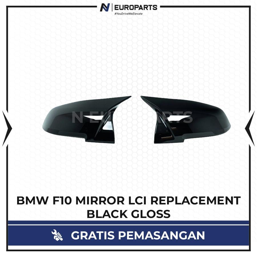 Cover Spion BMW F10 Mirror Replacement Black Glossy Hitam