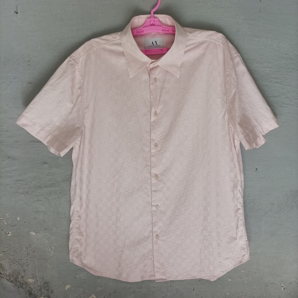 Baju kemeja Armani exchange Lengan Pendek Size L