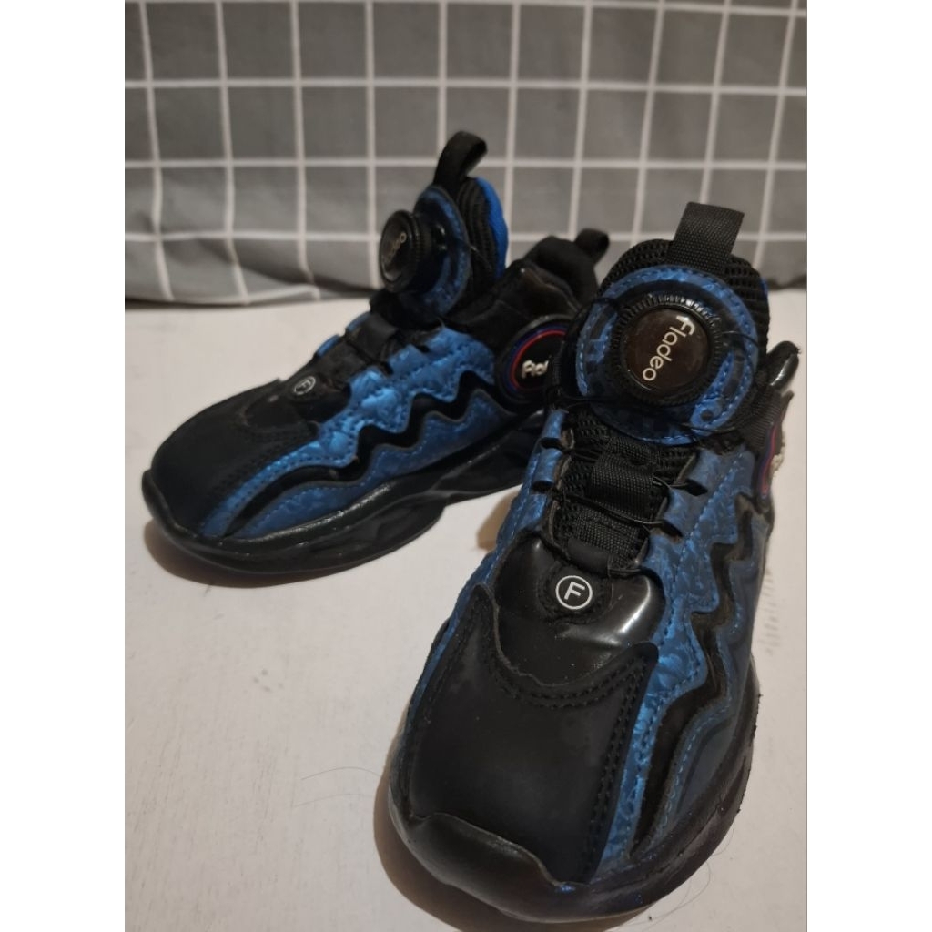 Fladeo C23/KBSS36-1BG/Sepatu anak/Sepatu sneakers tali anak/sepatu fladeo/sepatu anak laki-laki/Kids