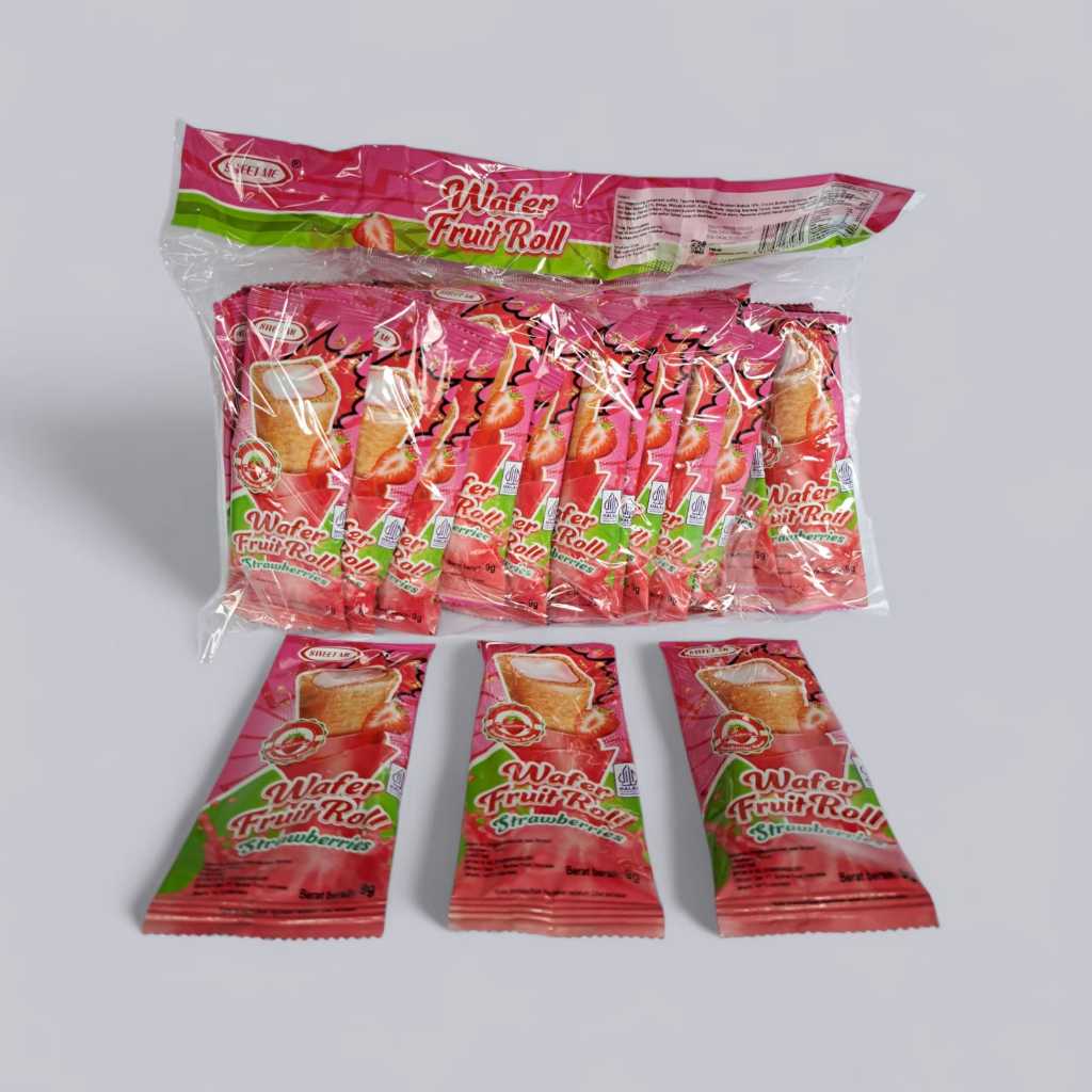 

SWEET ME Wafer Fruit roll 1 pak isi 30 pcs