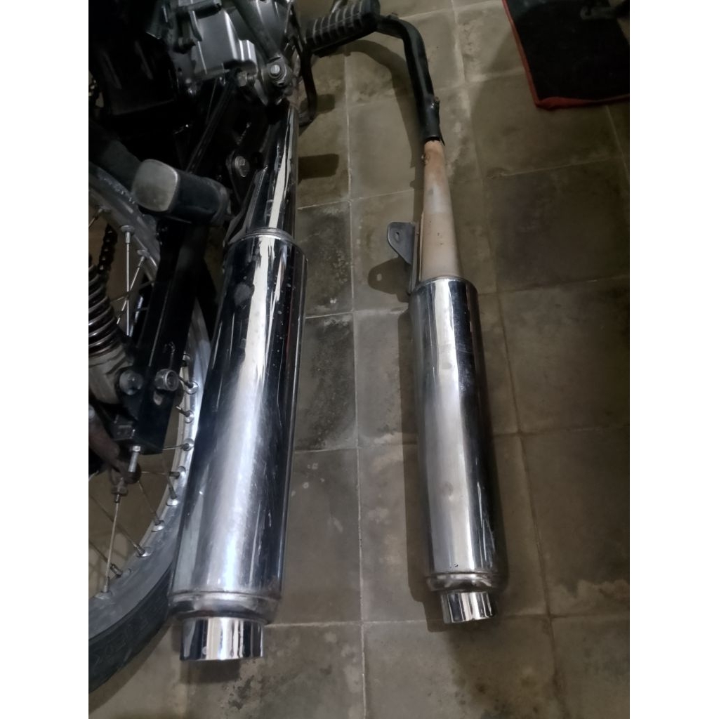 knalpot ORI Vega r lama