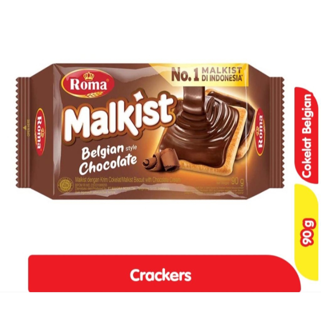 

Biskuit Coklat - Belgian Chocholate 90gr