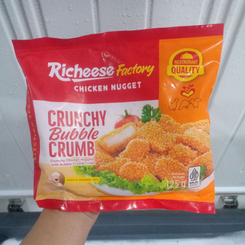 

RICHEESE Nugget Gold Crunchy Bubble 125gr