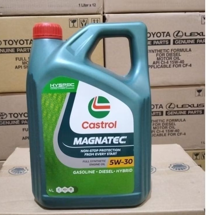 Castrol Magnatec 5W-30 Stop - Start Kemasan 4 liter, Original