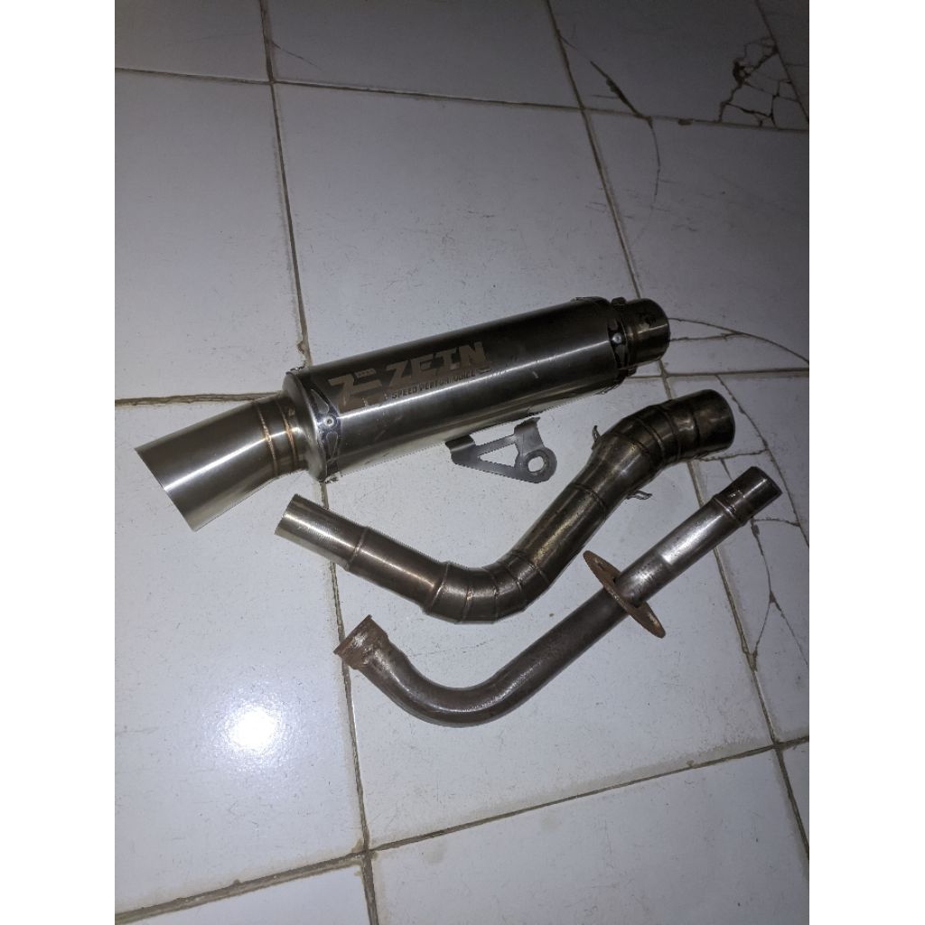 knalpot full system Zein aerox new