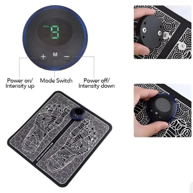 Pijat Kaki Elektrik Meredakan Sakit Meningkatkan Sirkulasi Darah Terapi Kaki Akupunktur Alat Terapi 