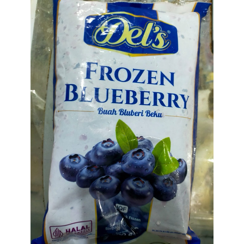 

BLUE BERRY BUAH BLUE BERRY BEKU 500 GR - DELS