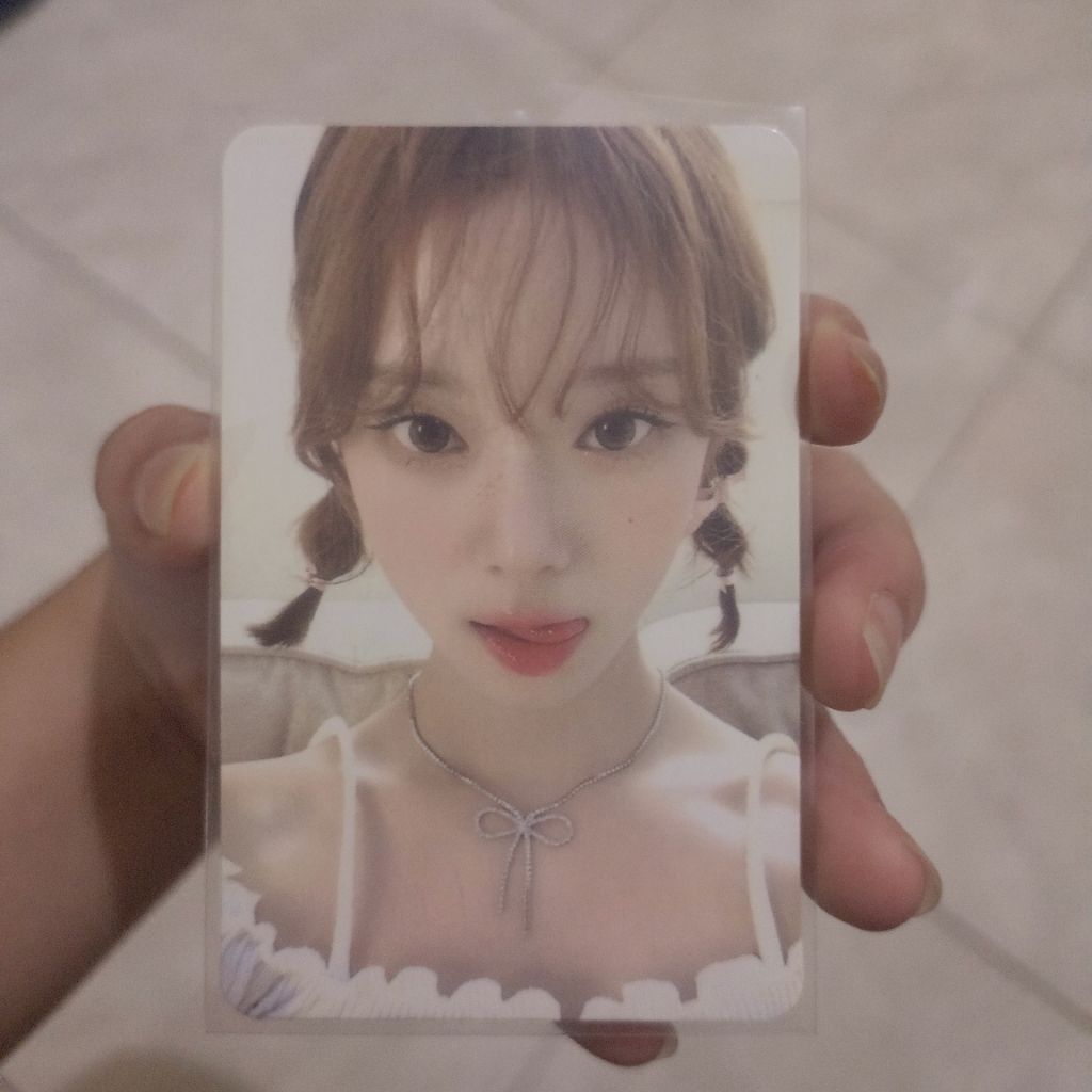 Winter Melet SG24 aespa photocard official