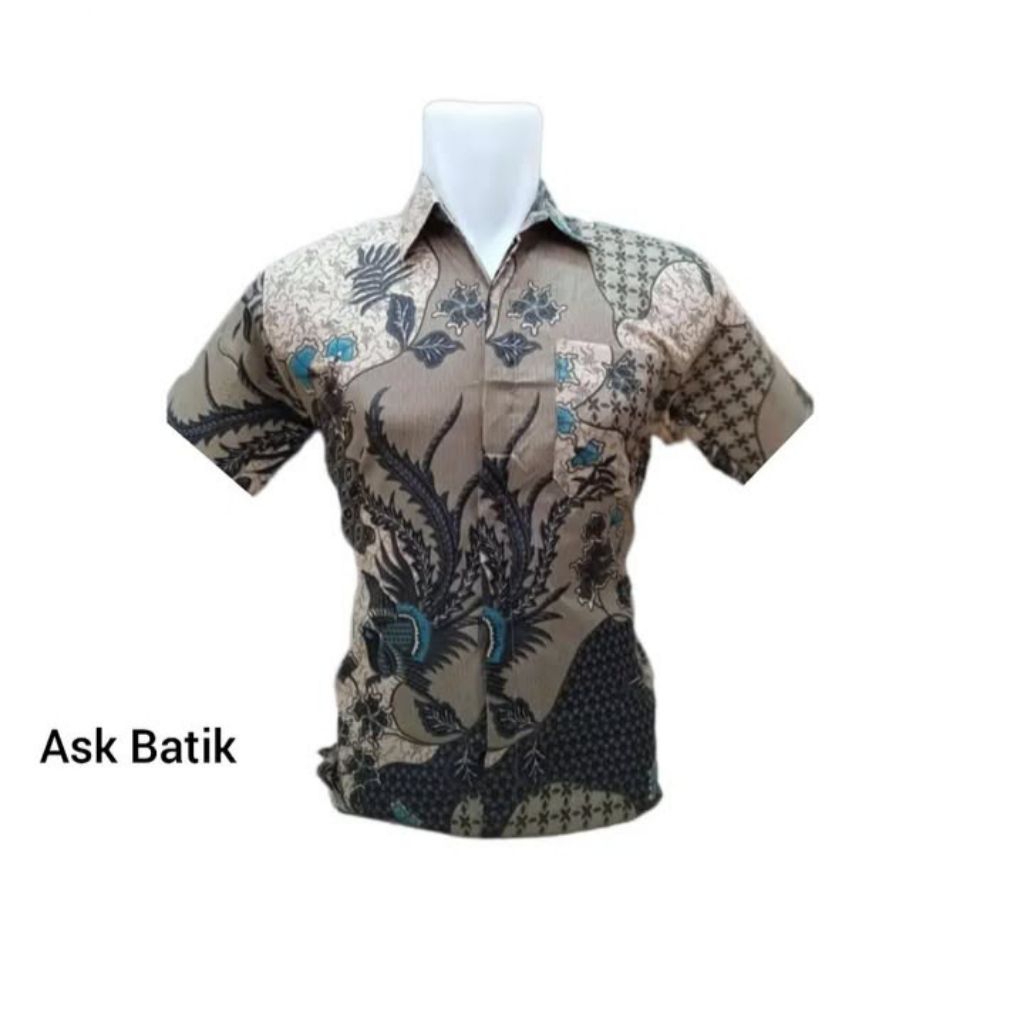batik peria tangan pendek