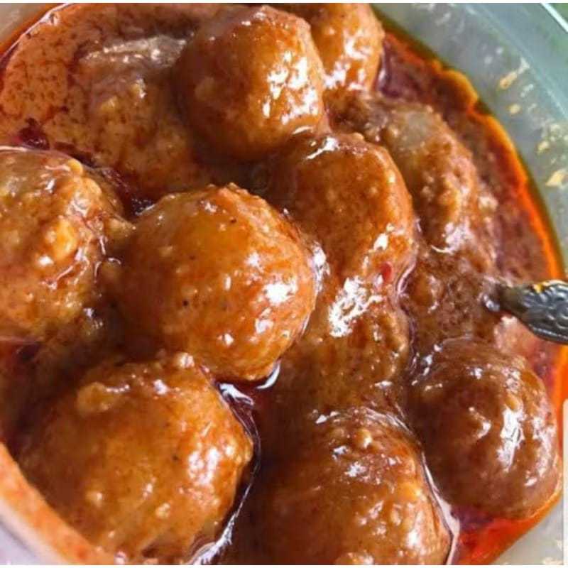 

cilok bumbu kacang FROZEN isi 30 biji bonus keripik pangsit